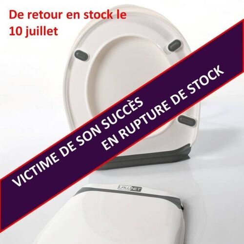LALUNET' Blanc / Gris