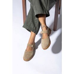 Sandale BIARRITZ Velours Sable