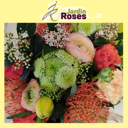 Bouquet jaune orange