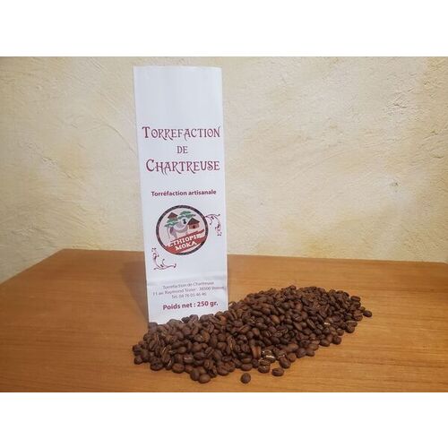 CAFE MOKA : Mélange 100 % arabica origine Ethiopie. Café doux