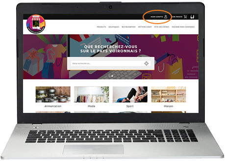Accueil du Click and Collect Voiron PaysVoironnais.shop Inscription au Click and Collect Voiron PaysVoironnais.shop