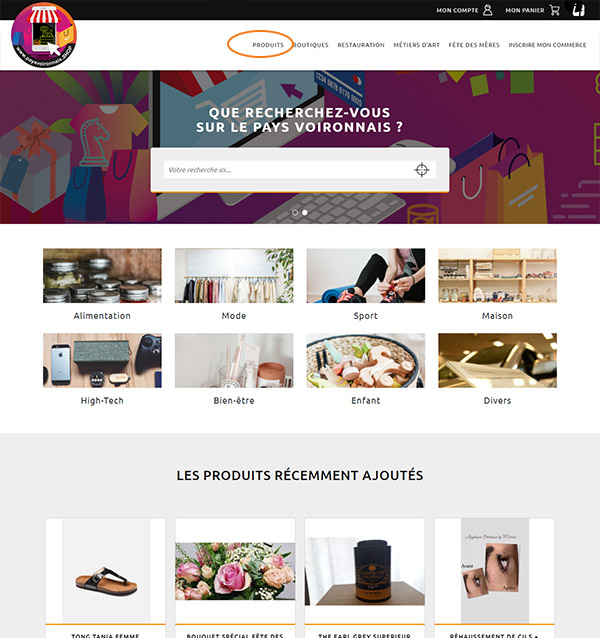 Produits disponibles pour le Click and Collect Voironnais Produits disponibles pour le Click and Collect Voironnais